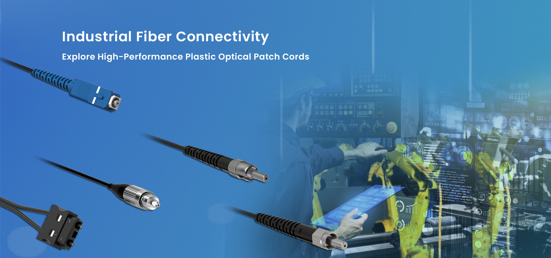 Qualidade Cabo de fibra ótica plástico Fábrica