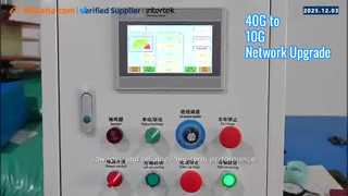 MPO para 6LC Duplex OM4 Fanout Cable 40G/10G Breakout, Low Loss MTP Multimode Patch Cord