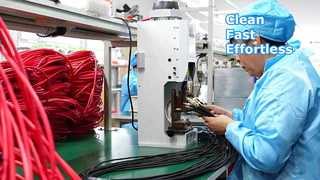 MPO/PC 12 Core OM4 Fibra Patch Cord MPO