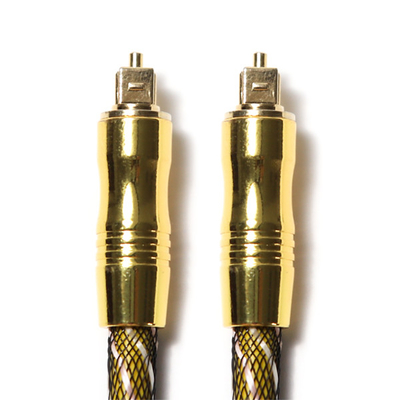 comprar Cabo de áudio óptico toslink od 7.0 rede trançada de náilon 4 k portas banhadas a ouro som hifi para amplificador de subwoofer audiófilo online manufacture