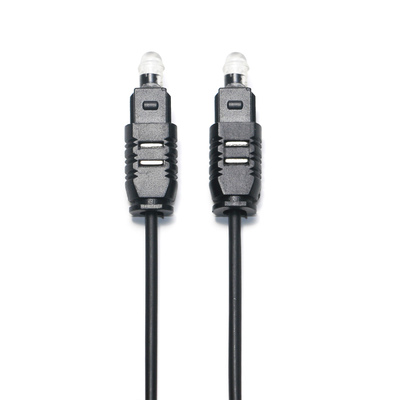 comprar Cabo óptico Toslink OD2.2 Preto Ultrafino Spdif Cabo de Saída para Barra de Som Mini Player CD online manufacture