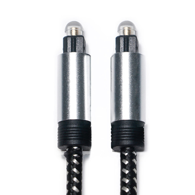 comprar Toslink cabo digital de áudio óptico spdif cabo malha corda chapeada shell porta para home theater cd player barra de som online manufacture