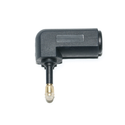 comprar Adaptador de extensão de cabo de áudio de ângulo reto de 90 graus Toslink conversor de áudio estéreo 360 rotações online manufacture