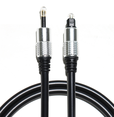comprar Toslink ótico cabografa OD5.0 a corda T-3.5 chapeou Shell For Home Theatre Amplifier de prata de alumínio Soundbar 1.5M 3M 5M online manufacture