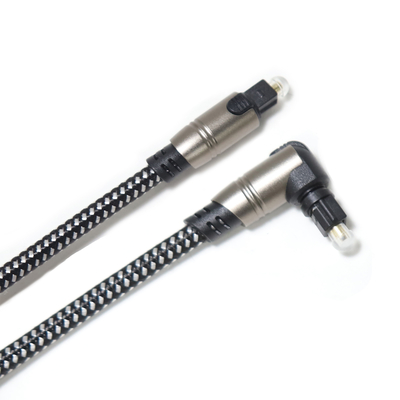 comprar 90 corda audio ótica do cabo OD5.0 Knited de Toslink do grau para Soundbar 5M online manufacture