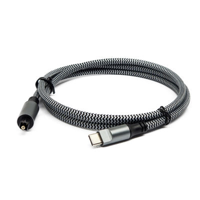 Qualidade  Black Textured Shell Toslink Digital Audio Cable Fábrica