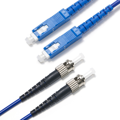 SC FC Dual Mode Fibra Óptica Patch Cord OM3 Fio Azul 2/2 2.0/3.0mm Para Câmera de Vigilância Uso 3M 5M 8M 10M