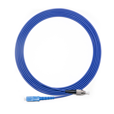 Fibra Óptica Patch Cord 4 Modo OM3 SC-FC Conector 2,0-3,0mm para Sistema de Comunicação Lan 5M 8M 10M 15M