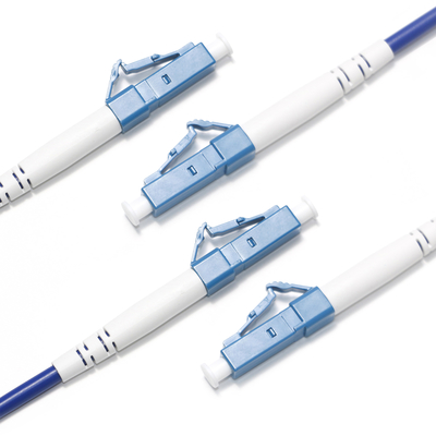 Cabo óptico LC FC OM3 2.0-3.0mm para câmera de vigilância interior Fiação de sala de computador 3M 5M 8M 10M