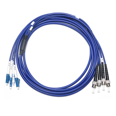Cabo óptico LC FC OM3 2.0-3.0mm para câmera de vigilância interior Fiação de sala de computador 3M 5M 8M 10M
