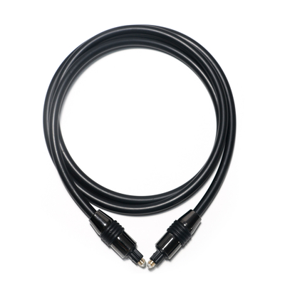Cabo de áudio óptico TOSLINK OD 5.0 ​​Digital SPDIF cabo conector plástico 1.5 m 3.0 m 5.0 m para barra de som md dvd