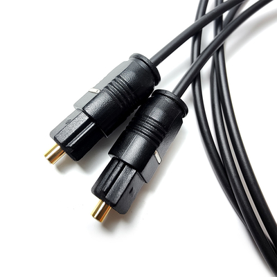Preço de fábrica SPDIF Toslink Cabo de áudio óptico OD4.0 Ultra fino para barra de som doméstico/Mini CD 1,5M 2M