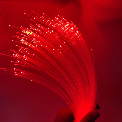 FTTH Fiber Drop Cable OD0.25 16 Núcleos PMMA Plástico Fibra Óptica Luz Iluminação Para Carro/Decoração de Casa