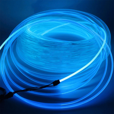 Cabo de queda de fibra FTTH PMMA Núcleo 0,25 mm-10 mm Fibra óptica de plástico transparente para data/sinal de transmissão