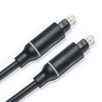 1.5M - 5M Toslink Cabo Digital OD4.0 Conector de Plástico Preto Para Home Theater CD Soundbar