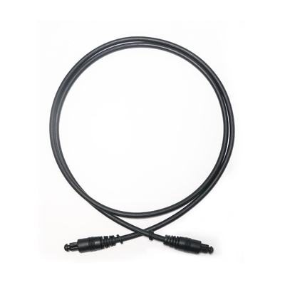 Novo som de alta fidelidade Toslink Cabo digital de áudio óptico S/PDIF banhado a ouro conector preto PVC 1,5 M 2,4 M 3 M