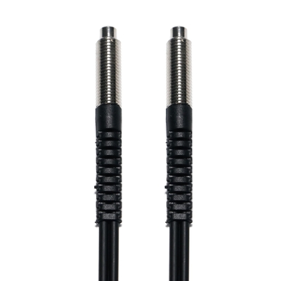 12 - 24VDC Sensor de Fibra Óptica Reflexão Difusa M3 Conector M4 0,8m