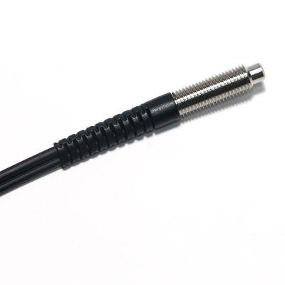12 - 24VDC Sensor de Fibra Óptica Reflexão Difusa M3 Conector M4 0,8m