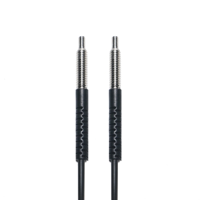 Sensor de Fibra Óptica Resistente à Corrosão Conector Duplo Série M3 M4 Conector 0,8mm