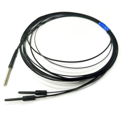 Sensor de fibra óptica de reflexão difusa Série M3/M4/M5 Conector Antena 0,8mm 1m