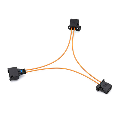 Acessórios ópticos adaptador macho de fibra óptica mais loop para amplificador de som automotivo