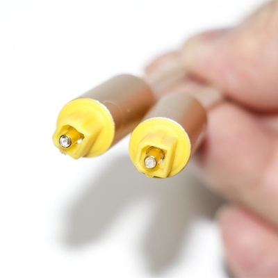 Corda de malha Toslink com concha de metal fosco chapeado OD4.0 plug para alto-falante de carro cabo digital barra de som