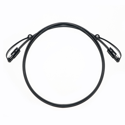 Toslink Toslink Optic Audio Cable PMMA Preto PVC Com Dust Cap extra fino para Soundbar