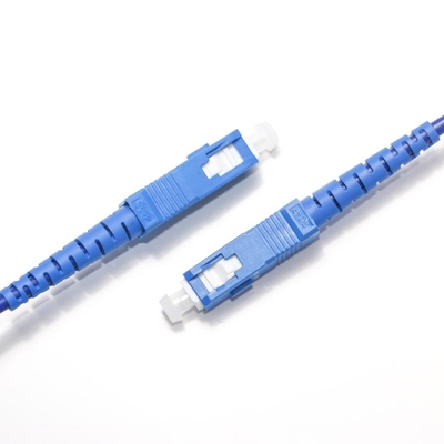 Tomada de fábrica Cabo de fibra óptica Modelo Único Core OD2.0 SC Soquete 2/2 para equipamento de teste Minitor Camera