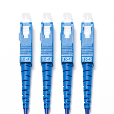 Tomada de fábrica Cabo de fibra óptica Modelo Único Core OD2.0 SC Soquete 2/2 para equipamento de teste Minitor Camera