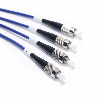 Fibra óptica patch cord FC-ST OM3 4Modo 4Core Wire OD 2.0/3.0mm para câmera de vigilância interno conector de computador