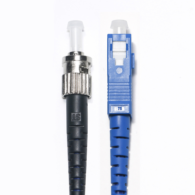 Patch Cord de Fibra Óptica Dual-Core Dual-Core ST FC para Rede de Conexão WLAN LAN