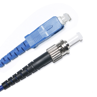 Patch Cord de Fibra Óptica Dual-Core Dual-Core ST FC para Rede de Conexão WLAN LAN