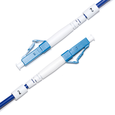 SC LC Fibra Óptica Patch Cord Multimodo Dual-Core OM3 4/4 10G para Survailiance WLAN LAN