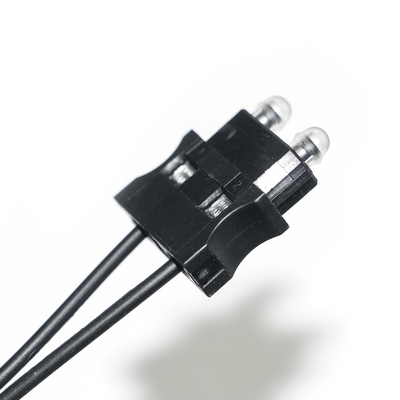 Cabo de fibra óptica de plástico OD2.2 de 180dB/Km para teste de equipamento, sistema servo de conector de máquina