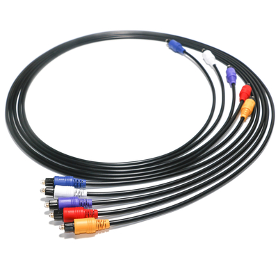 Cabo RCA Cabo de áudio digital óptico 5 cores Conector de plástico 1,5 m - 5 m para DVD CD Player