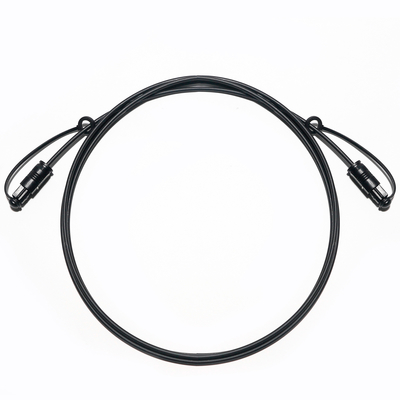 Toslink Toslink Preto PVC OD4.0mm 2.2mm Core Fibra Cabo Digital para Mini Player CD Soundbar