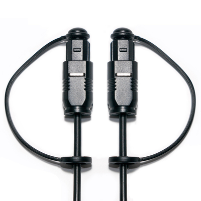 Toslink Toslink Preto PVC OD4.0mm 2.2mm Core Fibra Cabo Digital para Mini Player CD Soundbar
