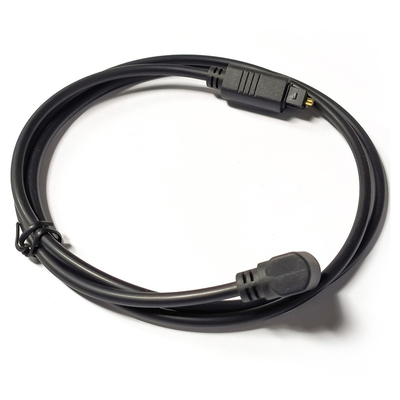 Facotry outlet Toslink Digital Audio Cable Black OD4.0 Square Interface 90° 0.5M para mini Player soundbar