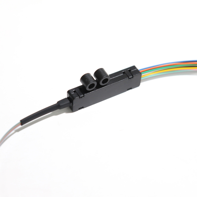 Cabo de fibra óptica multimídia 1310 nm azul FC UPC 12 núcleos fita trançada