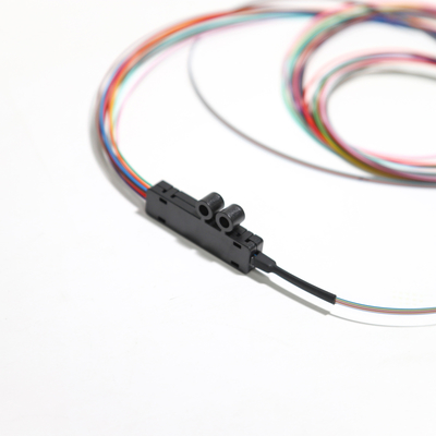 Cabo de fibra óptica multimídia 1310 nm azul FC UPC 12 núcleos fita trançada