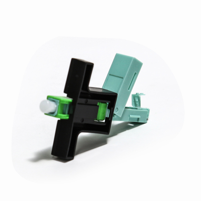 Conector manual reutilizável para redes FTTH padrão SC polidas APC/UPC