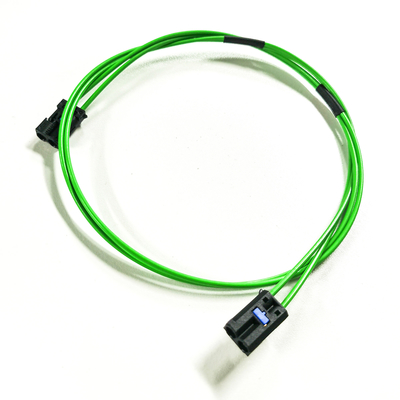 Adaptador fêmea de cabo de desvio de loop de fibra óptica de 22 cm mais verde oliva para BGM Mercedes