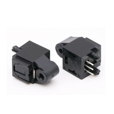 Toslink Jack Terminal de Áudio Acessórios Soquete Conector de Fibra Óptica R025
