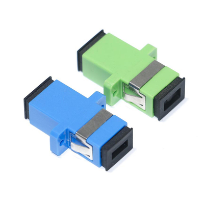 Adaptador de conector de fibra óptica SC/UPC SM Flange monomodo Simplex Acoplador SC-SC APC