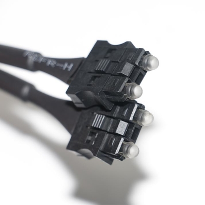 180dB/Km Servo Optical Optical Optical Fiber Cable OD4.0 Black Cable For Equipment Test, Machine Connector Servo System