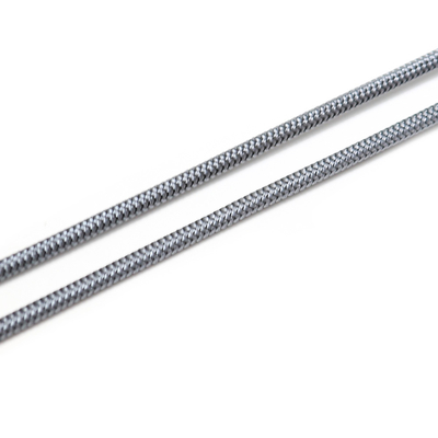 Corda de cabo óptico de saída de fábrica, PVC de cor e padrão alternativos, corda de bainha LSZH tecida OD2.2/4.0/5.0/6.0