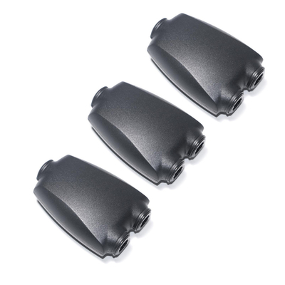 Adaptador divisor de áudio óptico Toslink digital Conversor de fibra óptica 1/2 SPDIF 1 fêmea para 2 fêmeas