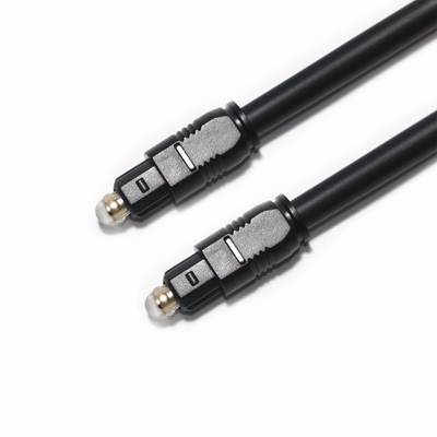 Cabo de áudio digital óptico OD4.0 macho para macho Toslink cabo para home theater, barra de som, TV e mais 1,2 M 2,4 M 3 M Mais