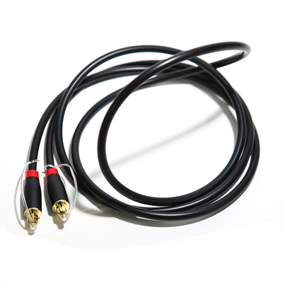 Preço de fábrica de alta qualidade 24K Cabo Toslink de áudio digital óptico ABS banhado a ouro Ject 1,5 M