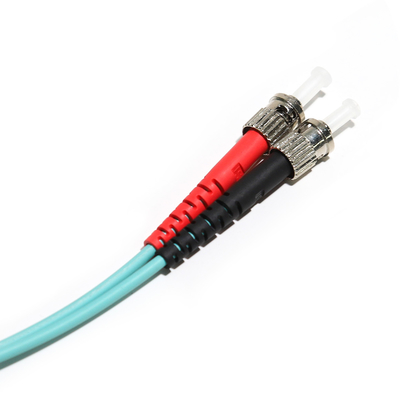 LAN multimodo frente e verso do cabo OD3.0 OM3 0.8M 1.5M 2M For WLAN da fibra ótica de 10G LC-ST